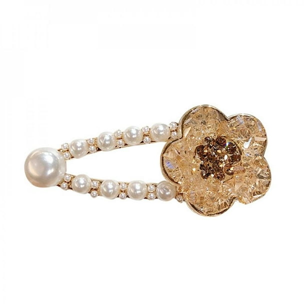 Details about  / Fashion Hairpin Jewelry Women Hair Claw Hair Crystal Hairclip Rhinestone Flower